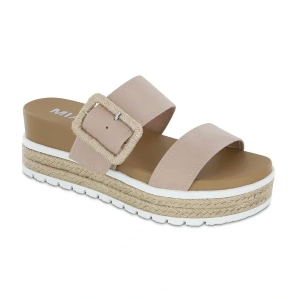 NEW - MIA Kenzy sandals - 7M, BLUSH color